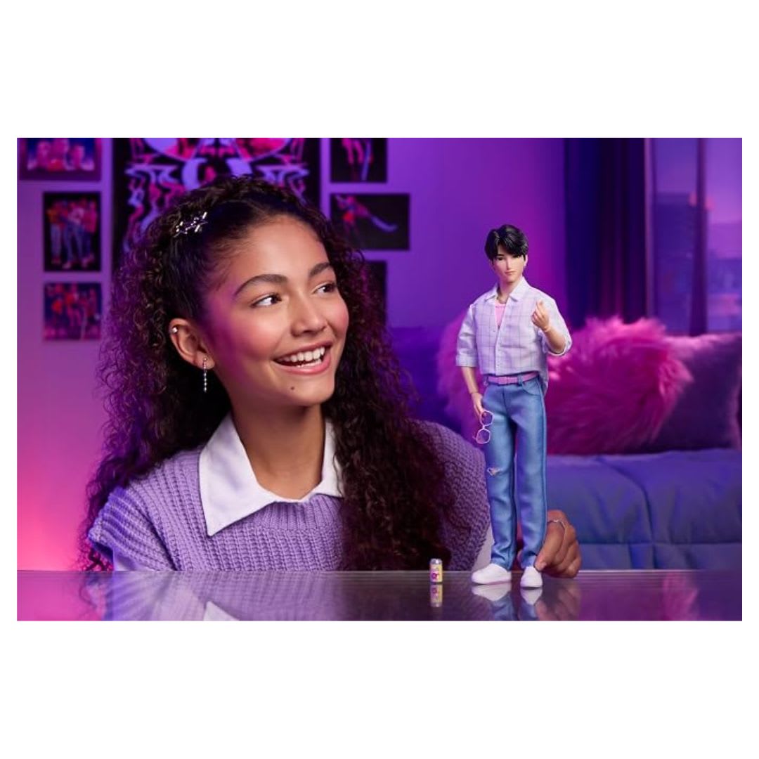 K-Pop Demon Hunters Mattel Muñeca Articulada Jinu 28cm5