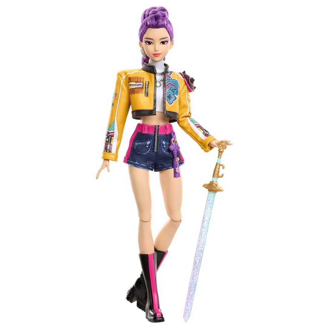K-Pop Demon Hunters Mattel Muñeca Articulada Rumi 28cm2