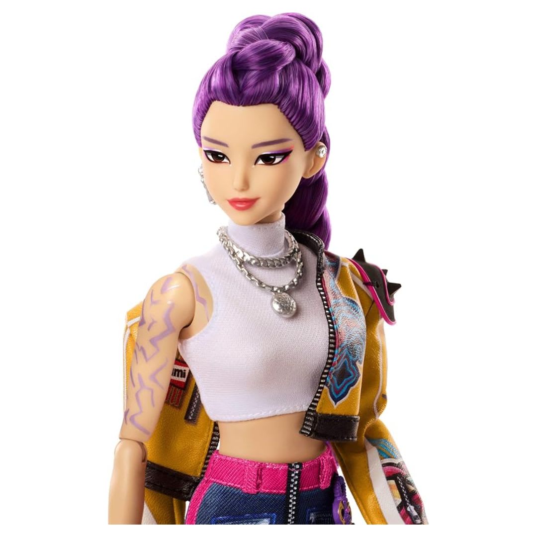 K-Pop Demon Hunters Mattel Muñeca Articulada Rumi 28cm4
