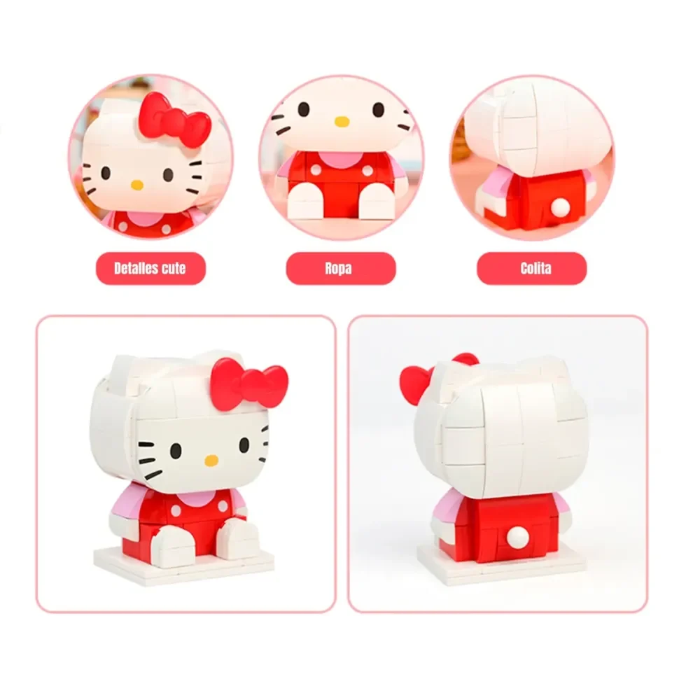 Sanrio Keeppley Figura Armable Hello Kitty5