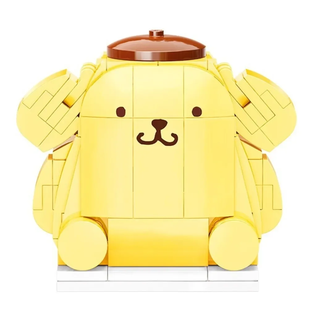 Sanrio Keeppley Figura Armable Pompompurin2