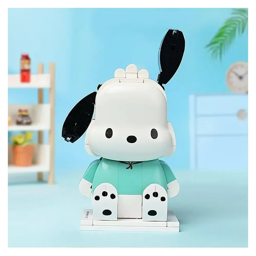 Sanrio Keeppley Figura Armable Pochacco3