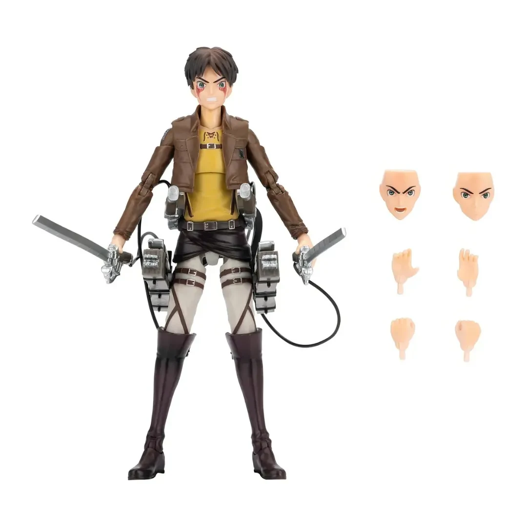 Figura De Acción Articulable Eren Jaeger 16 Cm2