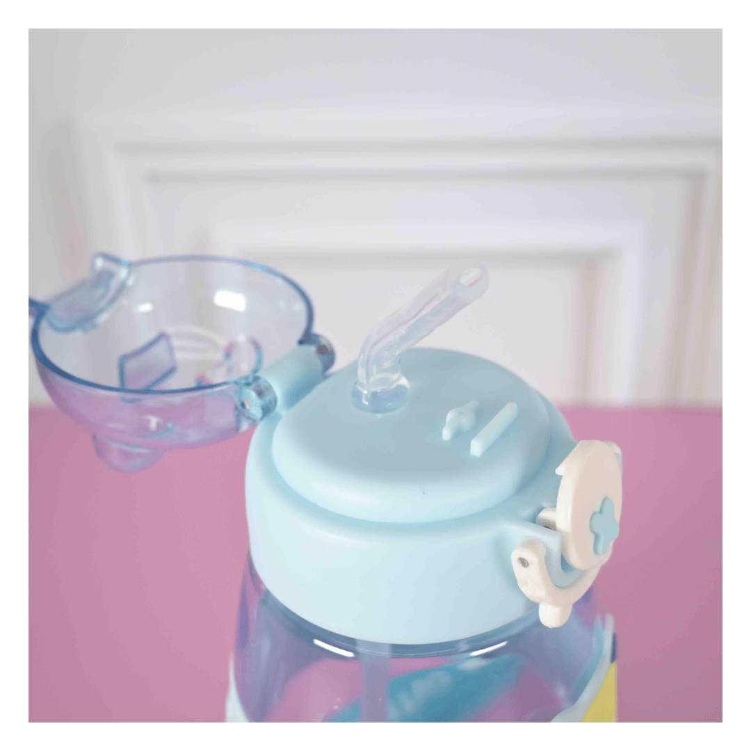 Tomatodo de plastico con capacidad de 600 ML Azul2