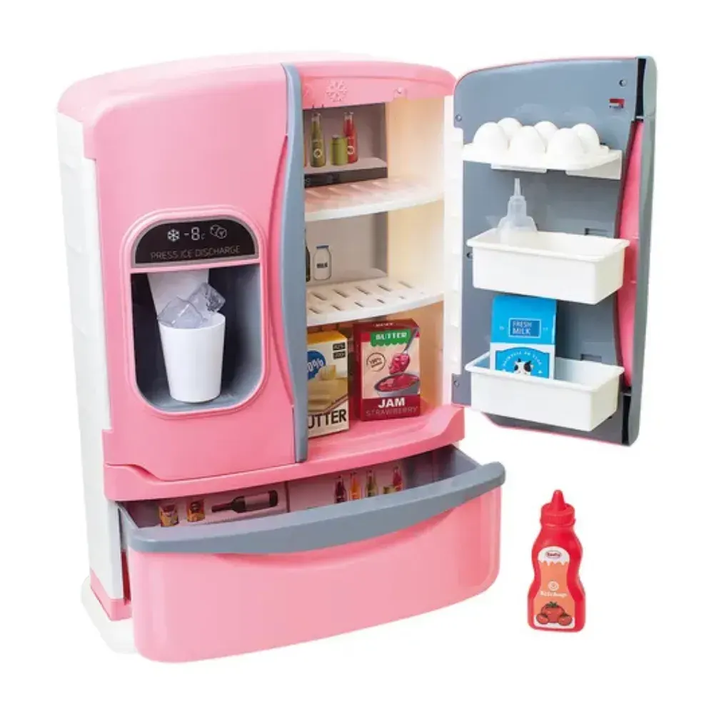 Refrigerado Con Accesorios Luz,Sonido Y Dispensador De Hielo2