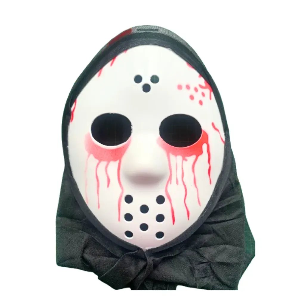 Máscara Halloween de Jason Viernes 13 Disfraz2