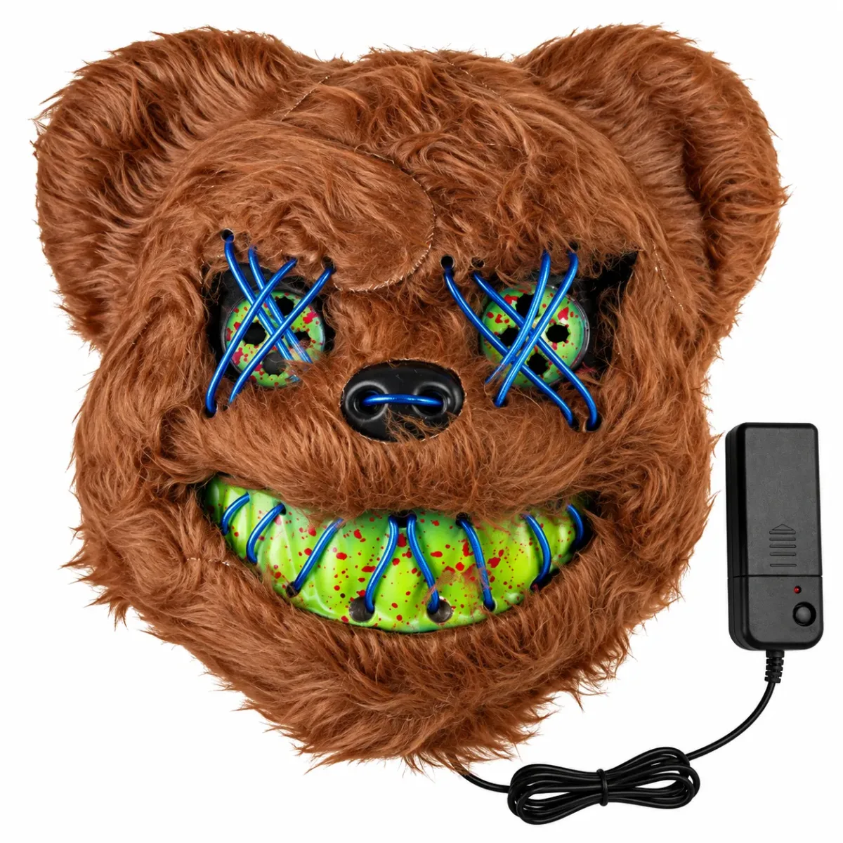 Mascara Oso Sangriento Halloween La Purga Con Luces Led Surtido2