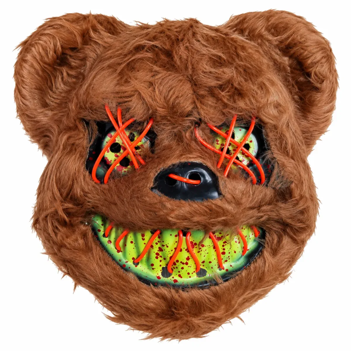 Mascara Oso Sangriento Halloween La Purga Con Luces Led Surtido3