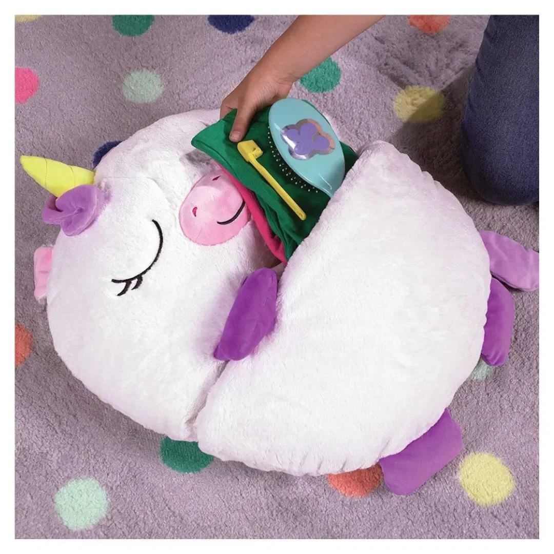 Happy Nappers Bolsa De Dormir Infantil Unicornio Rosa Pastel3
