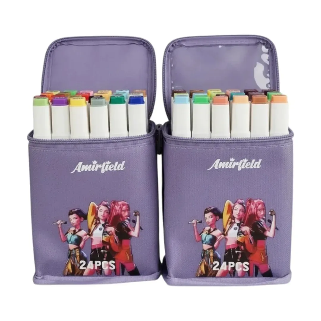 Set De 24 Plumones Amirfield Kpop Demon Hunter Surtido1