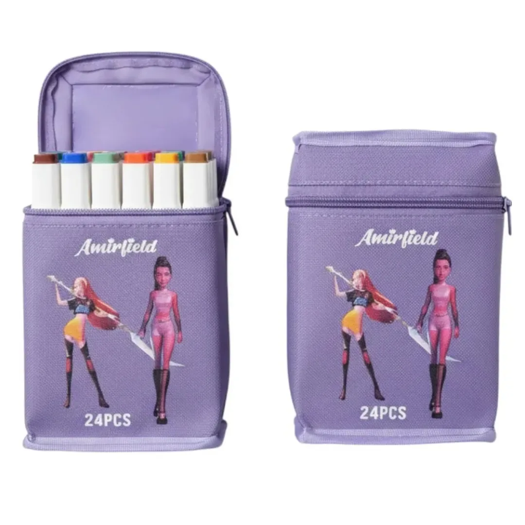 Set De 24 Plumones Amirfield Kpop Demon Hunter Surtido4