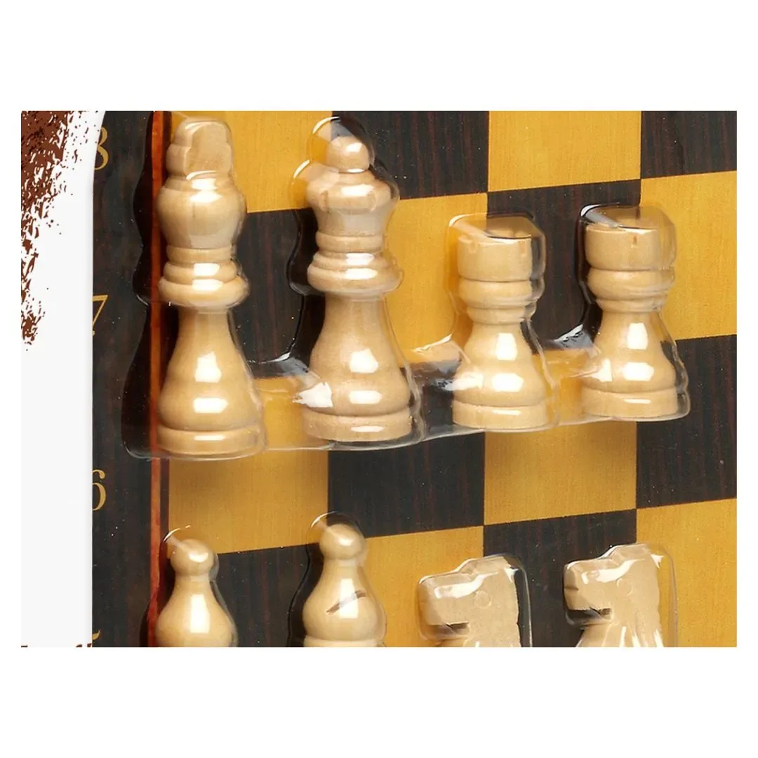 Juego de Mesa Ajedrez Tablero y Accesorios - Cayro Madera4