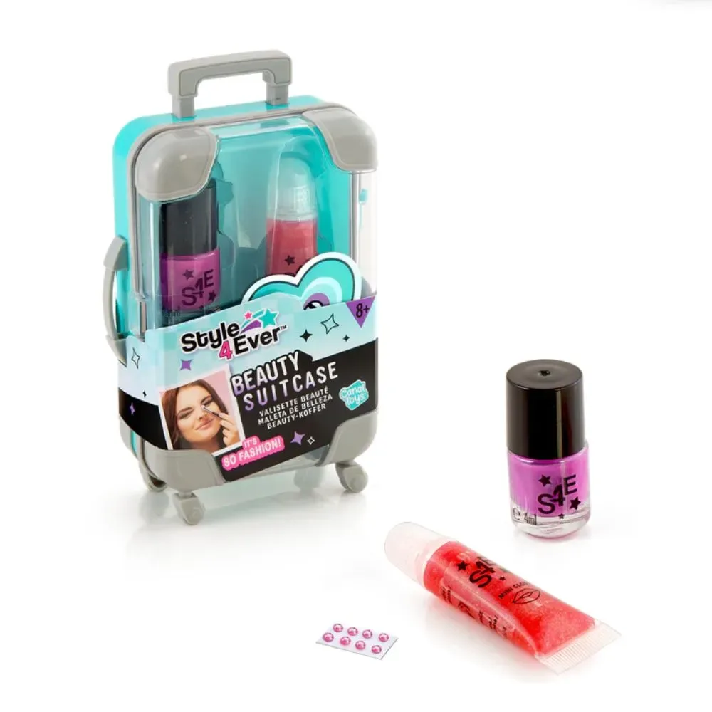 Maletita de Belleza Beauty Trolley Celeste2