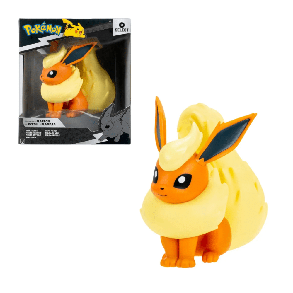 Pokémon Figura de Vinilo Flareon de 10cm3