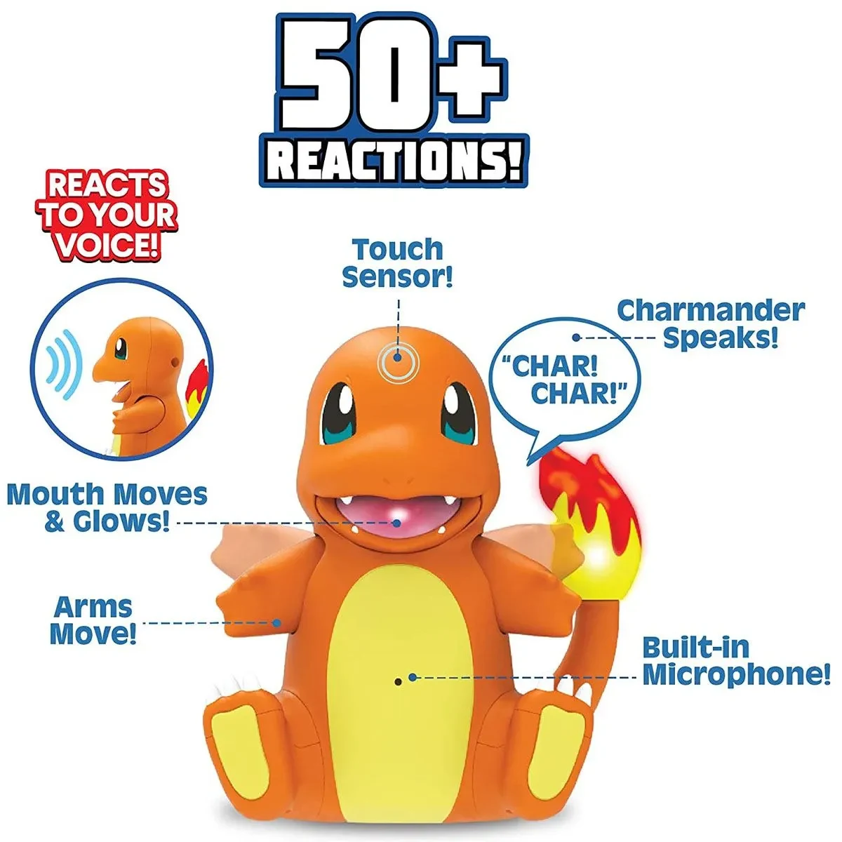 Pokémon Electrónico E Interactivo Mi Compañero Charmander3