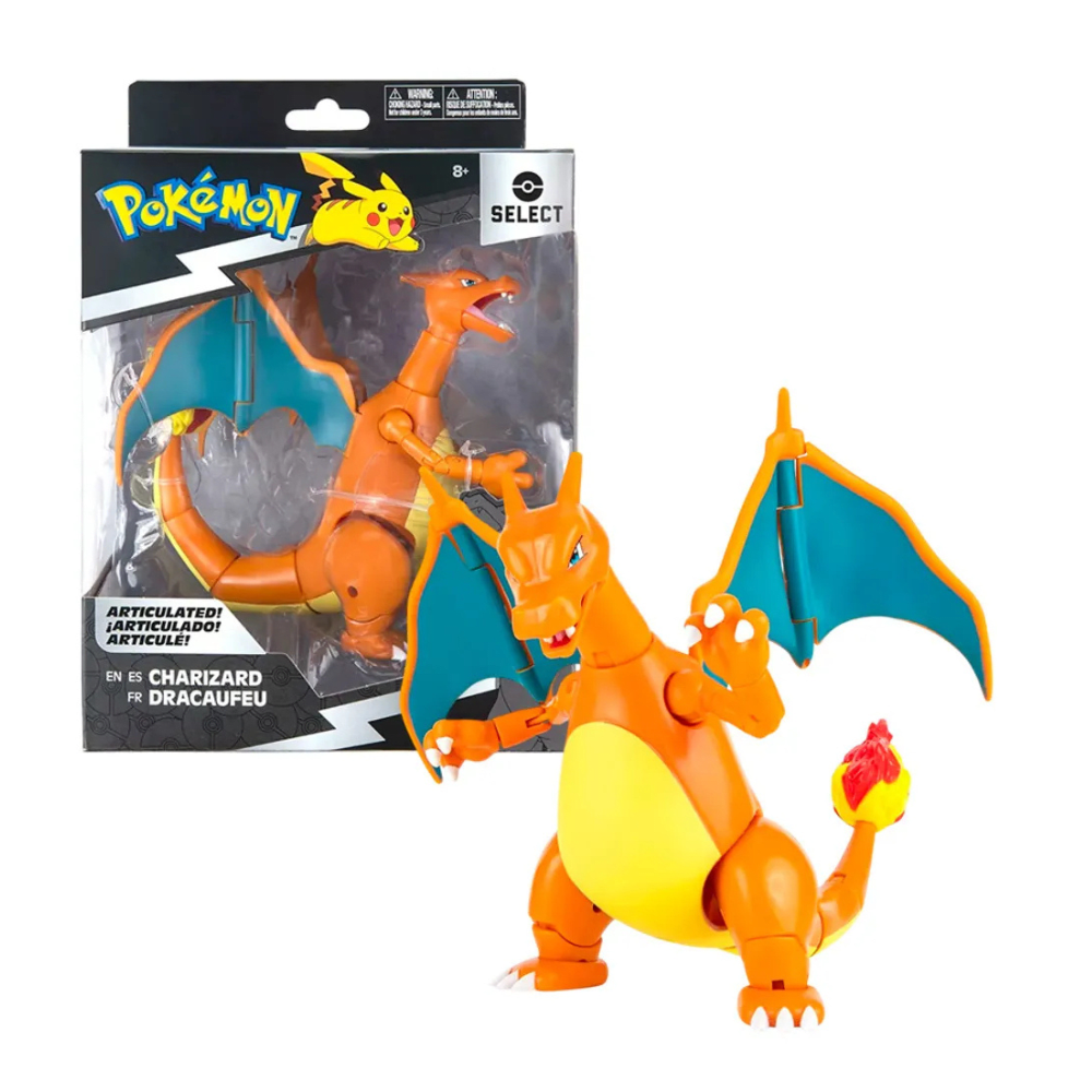Pokemon Figura De Acción Charizard Articulable 15Cm1