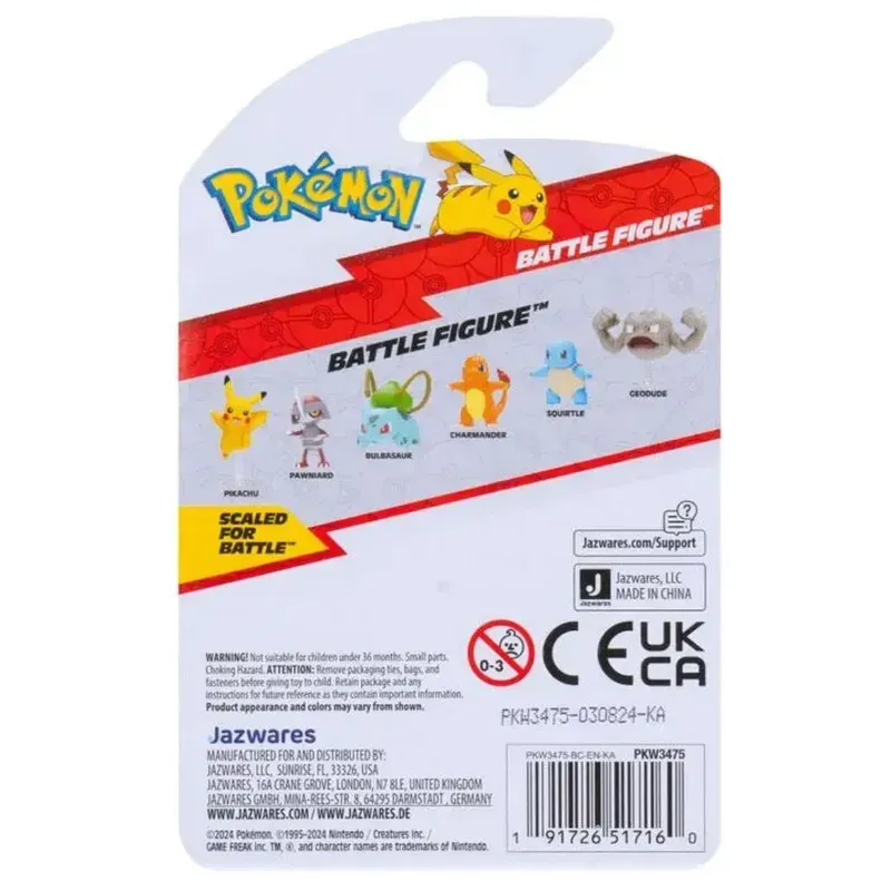 Pokemon Mini Figura De Batalla Pawniard4