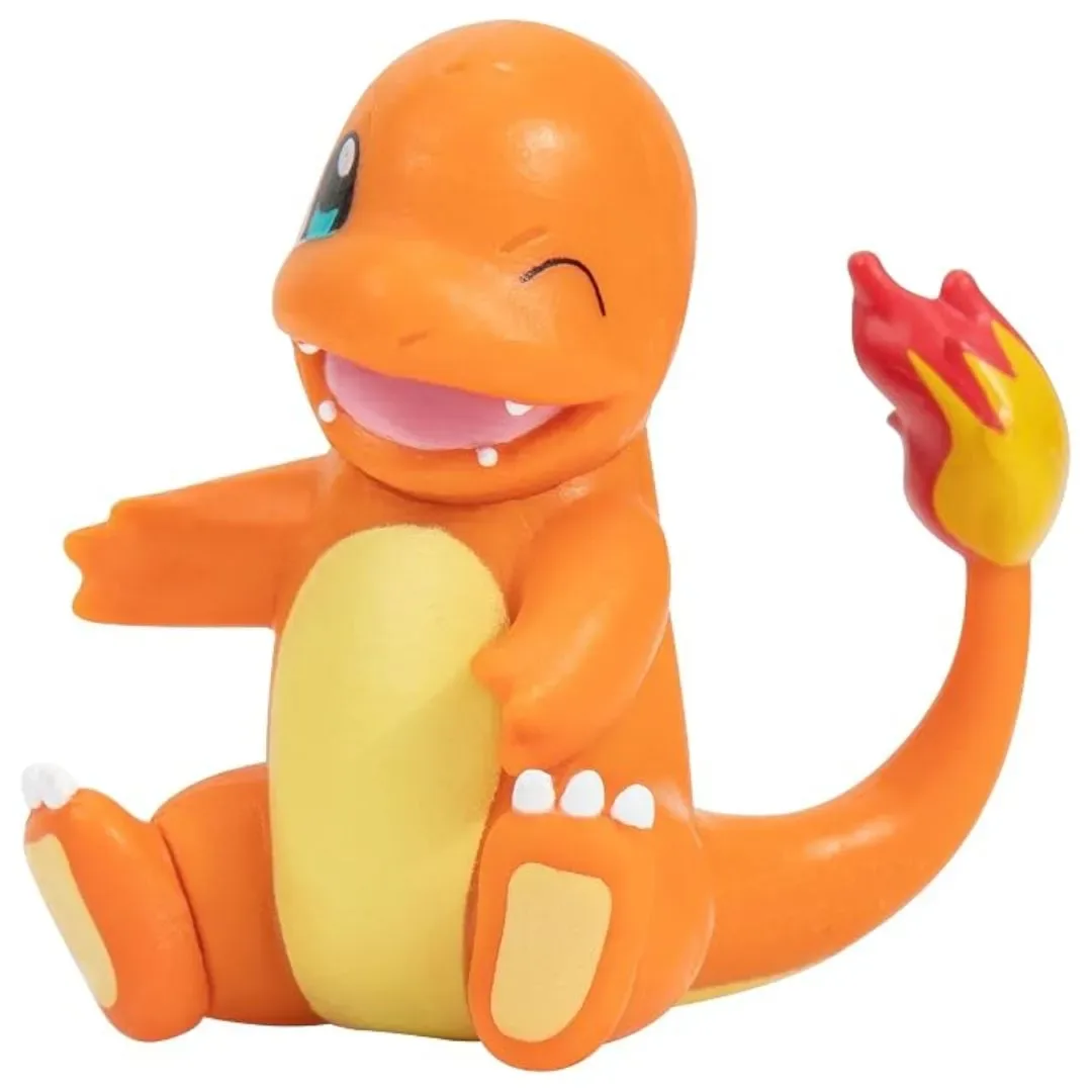Pokémon Battle Figures Pack x4 Figuras 4 cm Pikachu, Charmander, Bulbasaur y Squirtle4