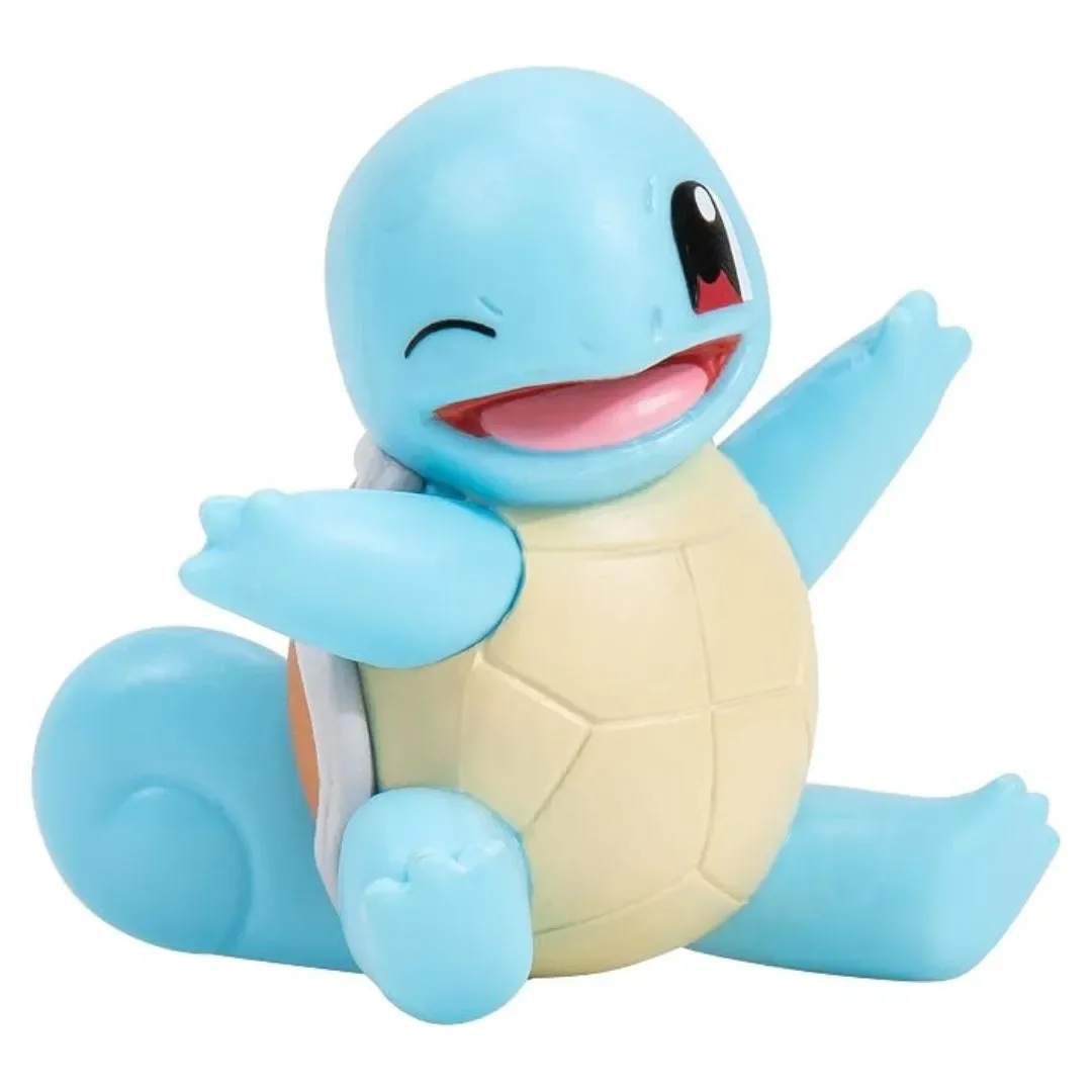 Pokémon Battle Figures Pack x4 Figuras 4 cm Pikachu, Charmander, Bulbasaur y Squirtle5