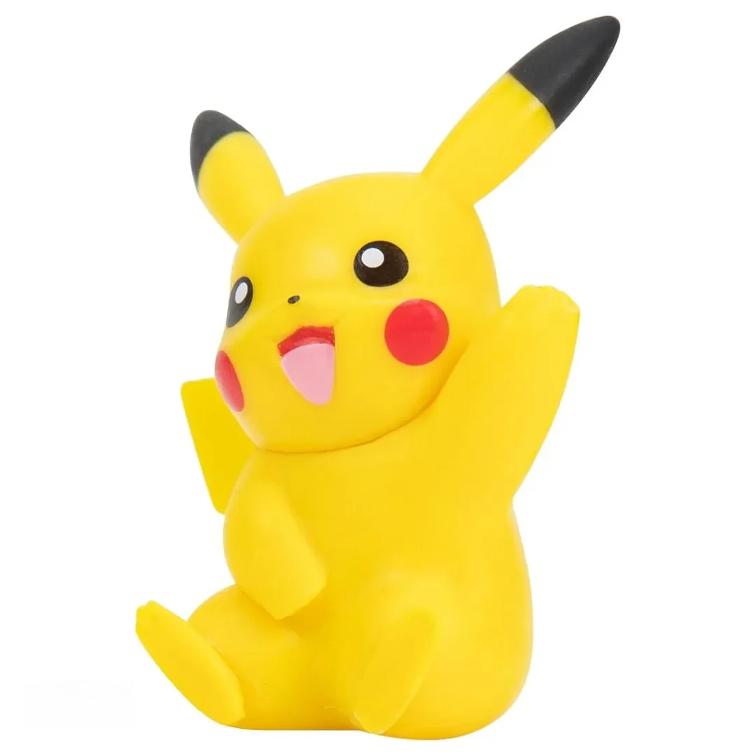 Pokémon Battle Figures Pack x4 Figuras 4 cm Pikachu, Charmander, Bulbasaur y Squirtle7