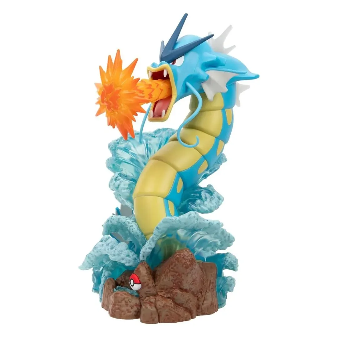 Pokemon figura de Colección 33cm gyarados con luz3