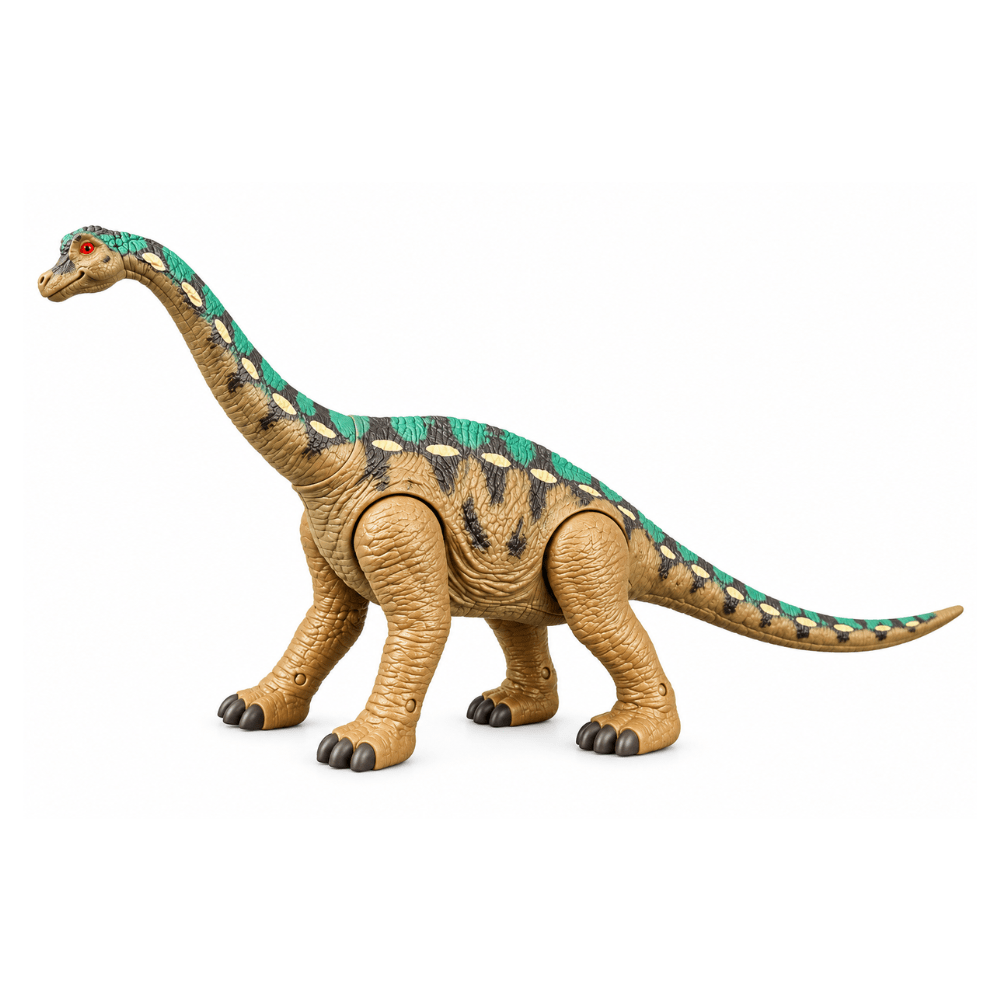 Dinosaurio De Juguete Dinosaurs World Branquiosaurus con sonido.2