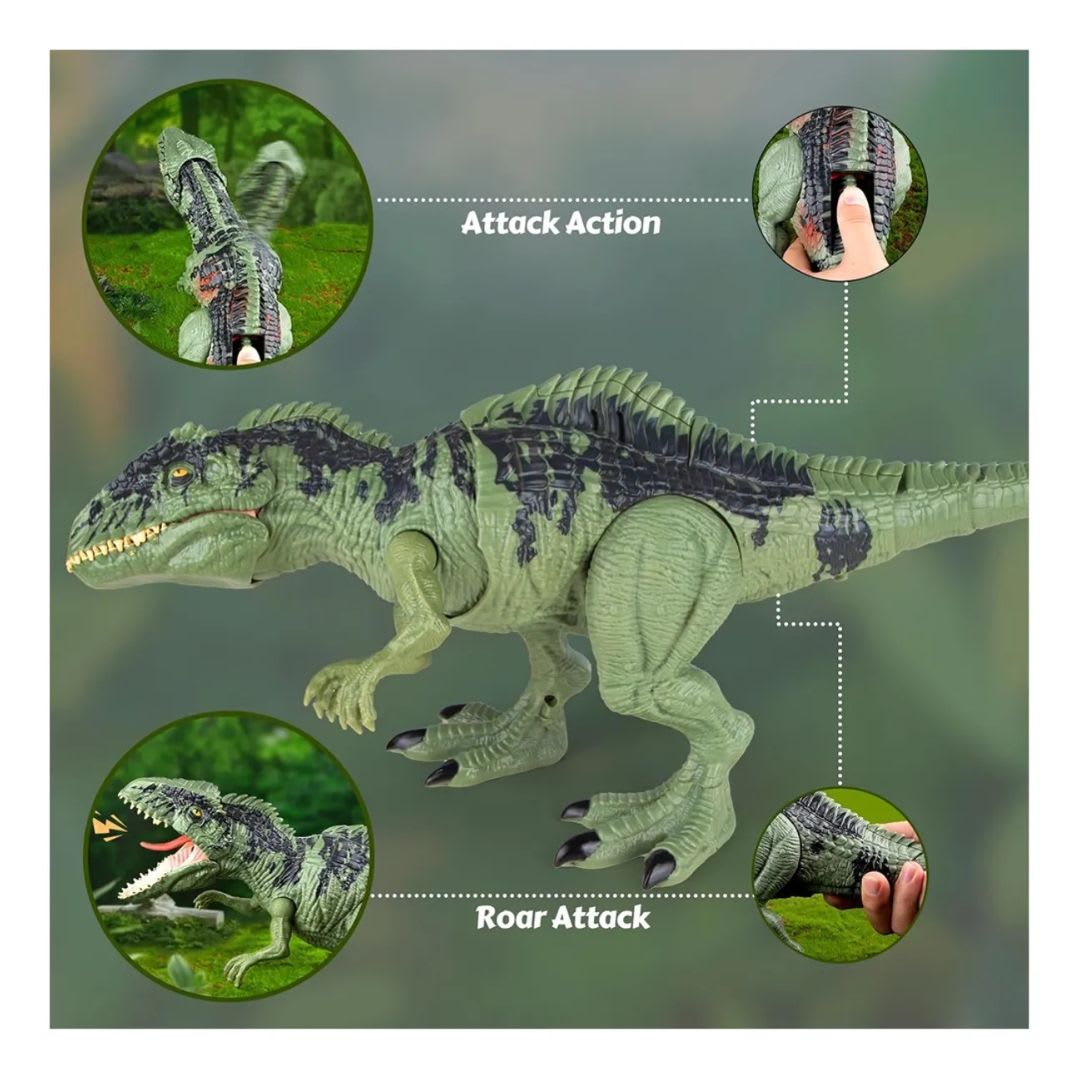 Dinosaurio Gigantosaurus Con Luces Sonido Y Efectos De Humo6