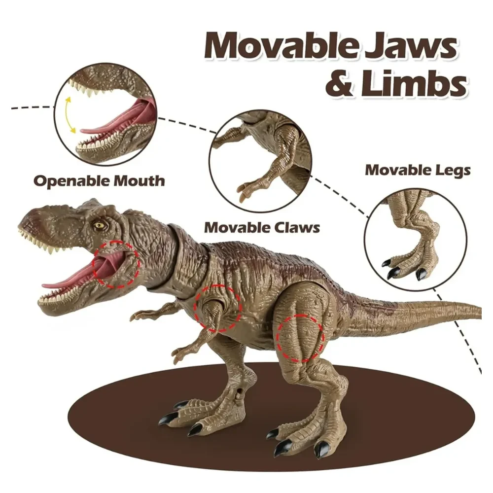 Dinosaurio Con Luces, Sonido Y Efectos De Humo2
