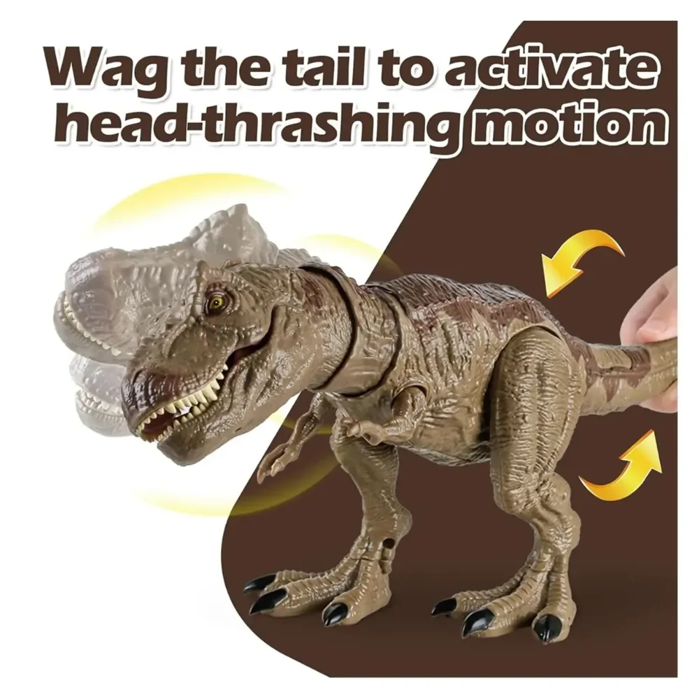 Dinosaurio Con Luces, Sonido Y Efectos De Humo4