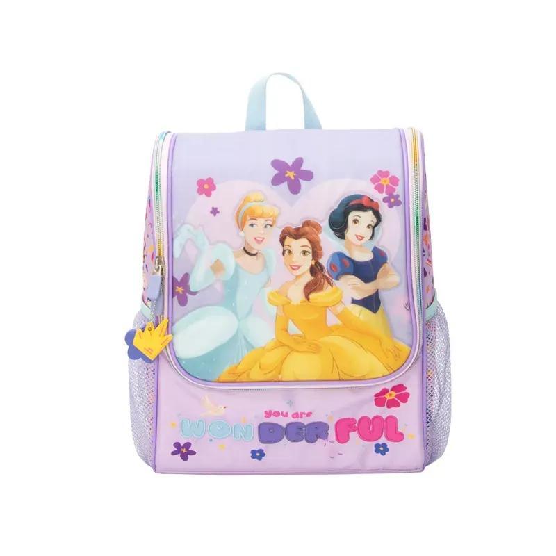 Set Escolar Mochila Lonchera Cartuchera Princesas7