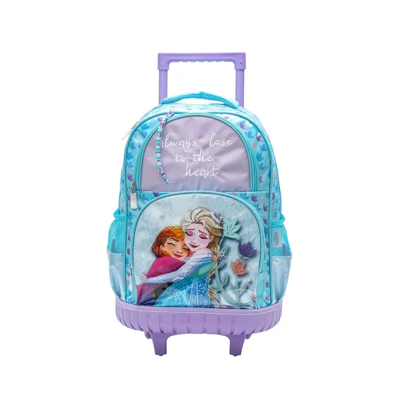 Set de Maleta con ruedas Lonchera Cartuchera Frozen Colección F6