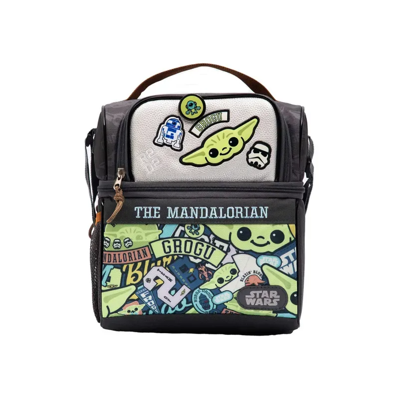 Set de Maleta Lonchera Cartuchera Mandalorian Escolar Colección A9
