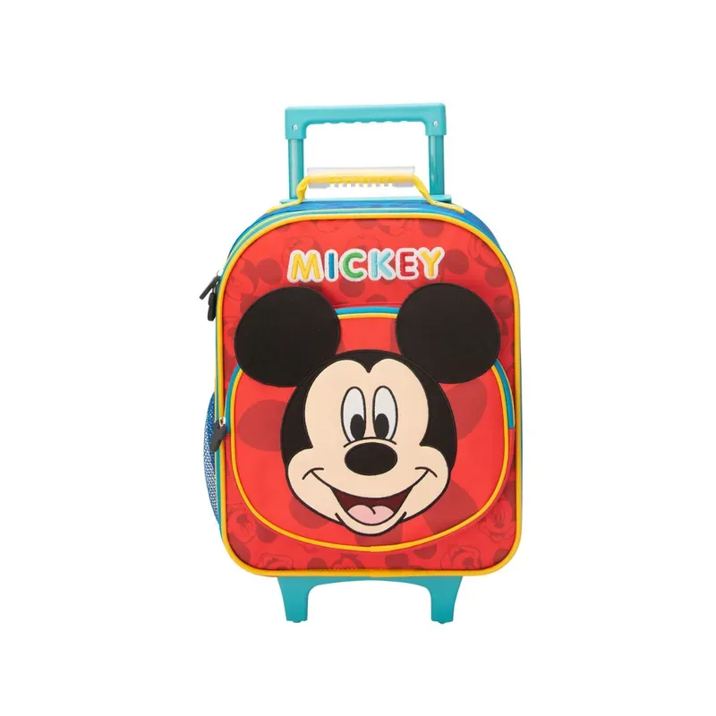 Set Maleta Lonchera Cartuchera Escolar Nido Mickey Colección H6