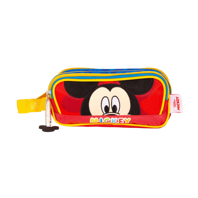 Set Maleta Lonchera Cartuchera Escolar Nido Mickey Colección H4