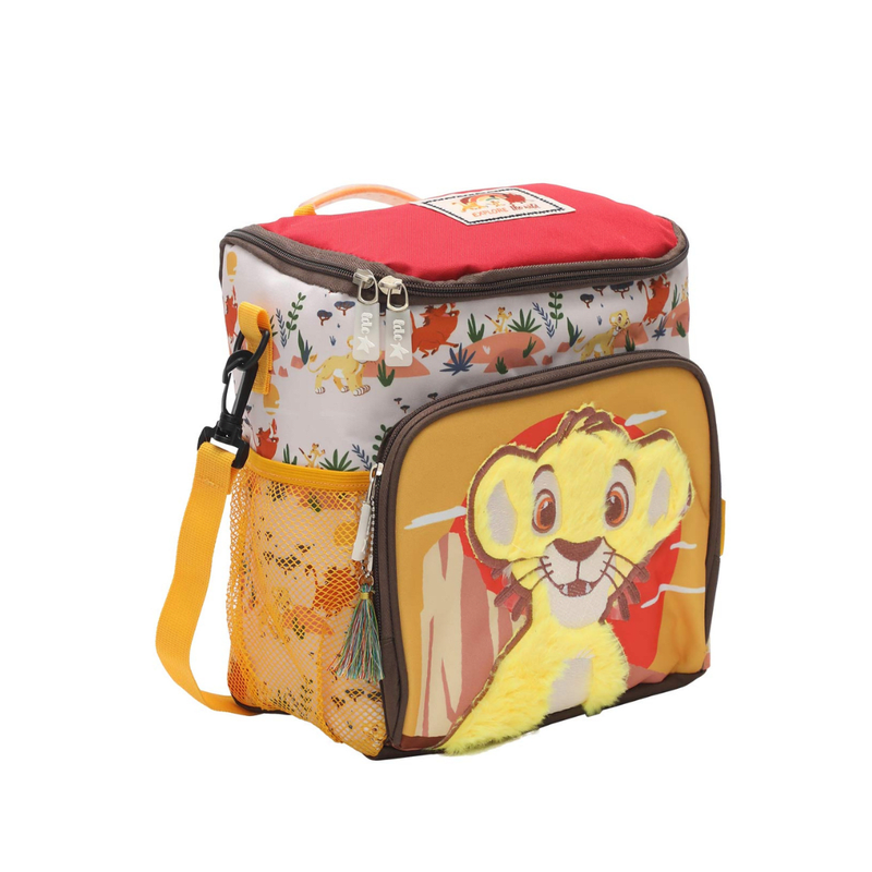 Set Mochila Lonchera Cartuchera Rey Leon escolar Nido Colección B3