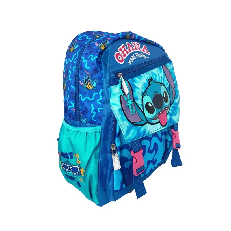Set Mochila Lonchera Cartuchera Lilo y Stitch escolar Colección A2