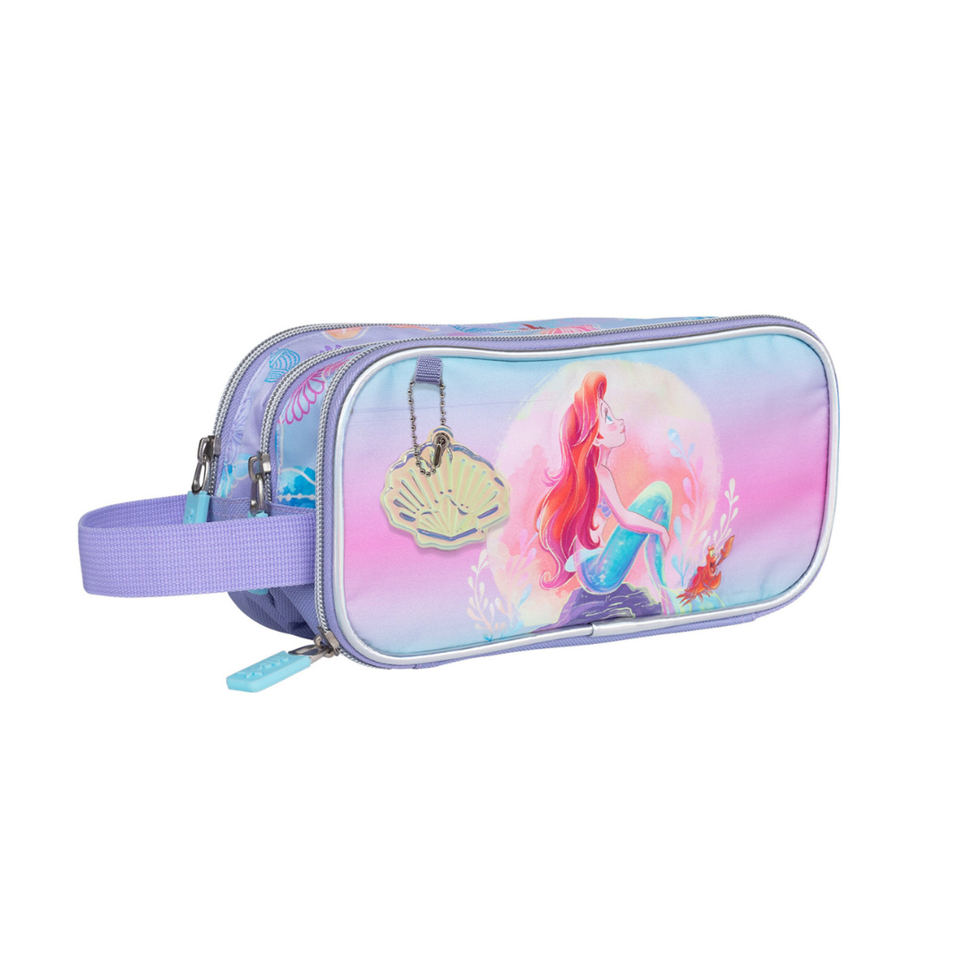 Set de Mochila Lonchera Cartuchera La Sirenita Ariel4