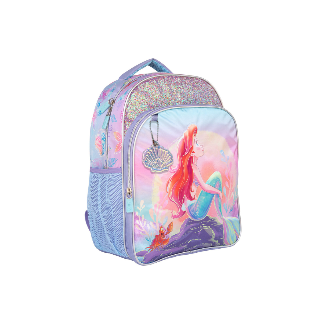 Set de Mochila Lonchera Cartuchera La Sirenita Ariel2