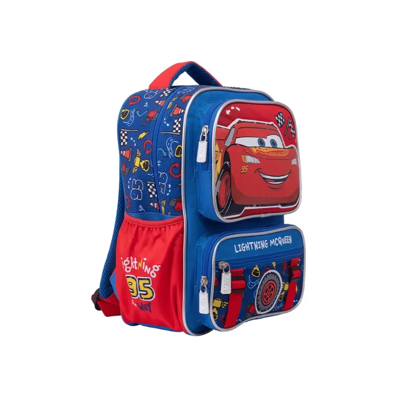 Set de Mini Mochila Lonchera Cartuchera Nido Cars El Rayo Mcqueen2