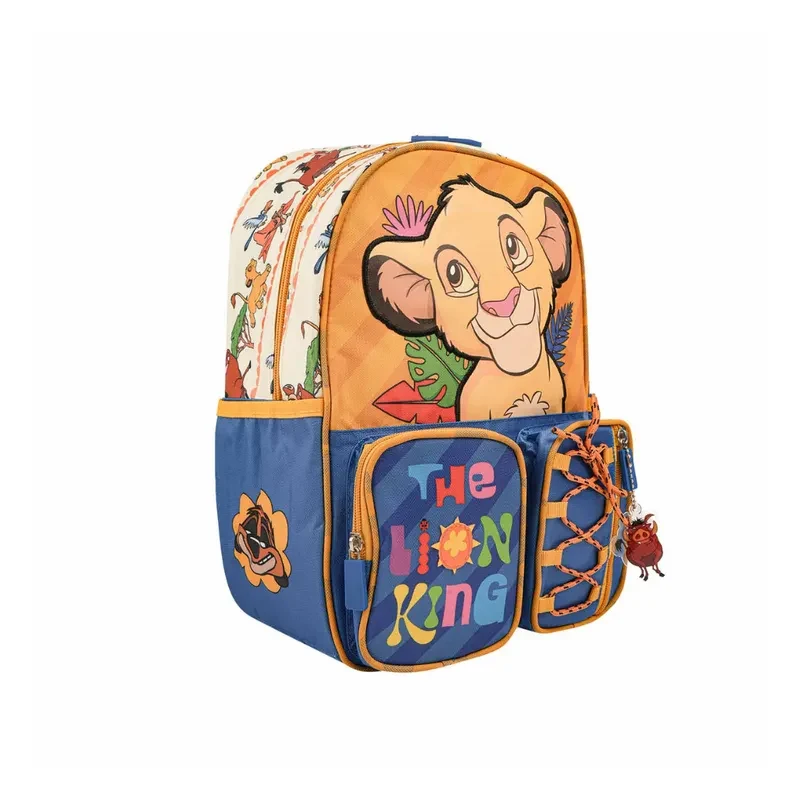Set de Mini-Mochila Lonchera Cartuchera Nido Rey Leon Colección B2