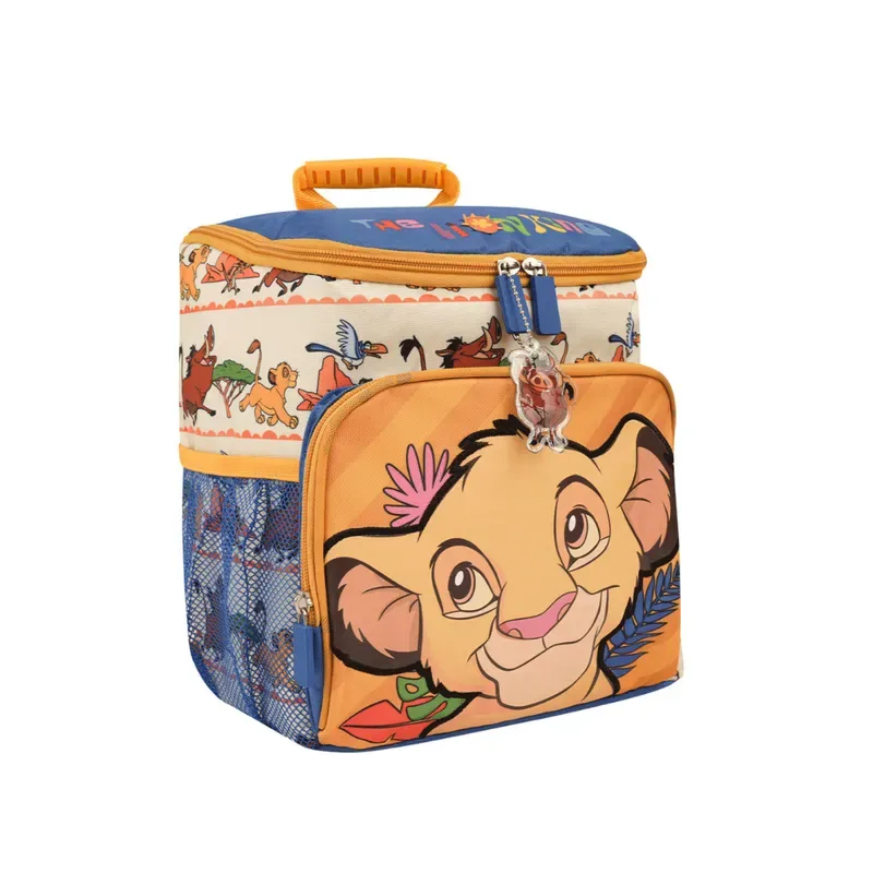 Set de Mini-Mochila Lonchera Cartuchera Nido Rey Leon Colección B4