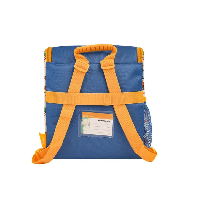 Set de Mini-Mochila Lonchera Cartuchera Nido Rey Leon Colección B5