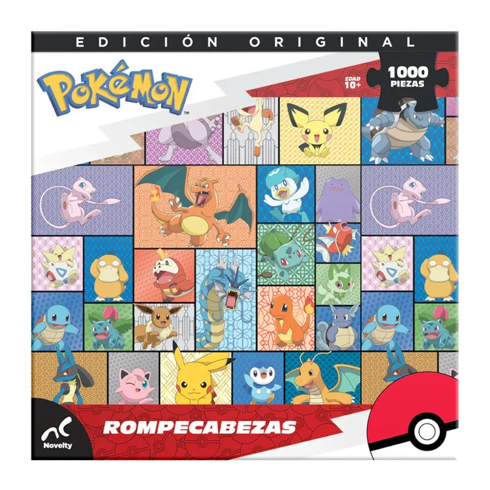 Novelty Rompecabezas Edición Especial de Pokémon 1000 Piezas Surtido3