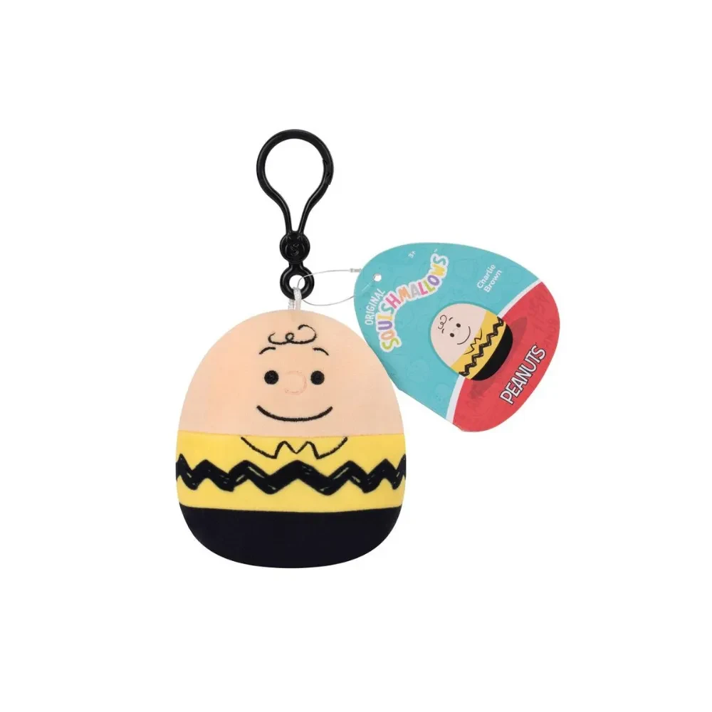 Squishmallows Peluche Llavero Peanuts 8Cm Surtido2