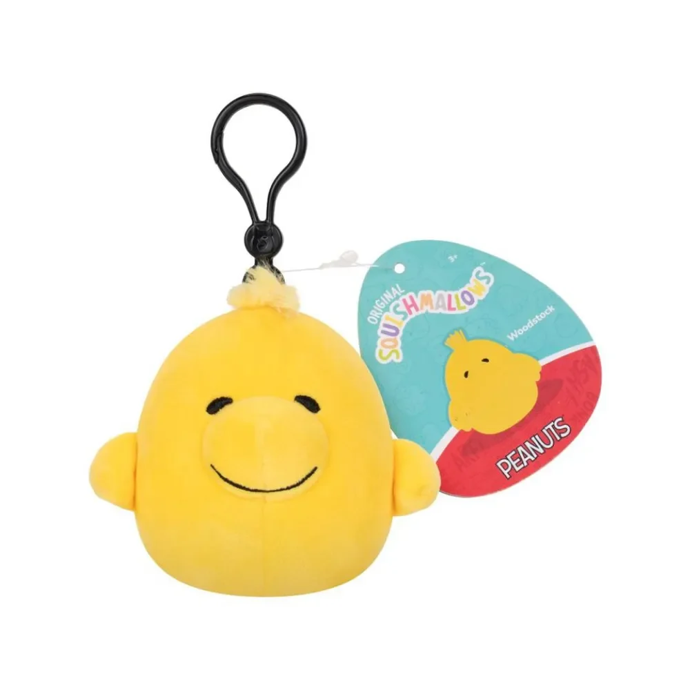 Squishmallows Peluche Llavero Peanuts 8Cm Surtido5