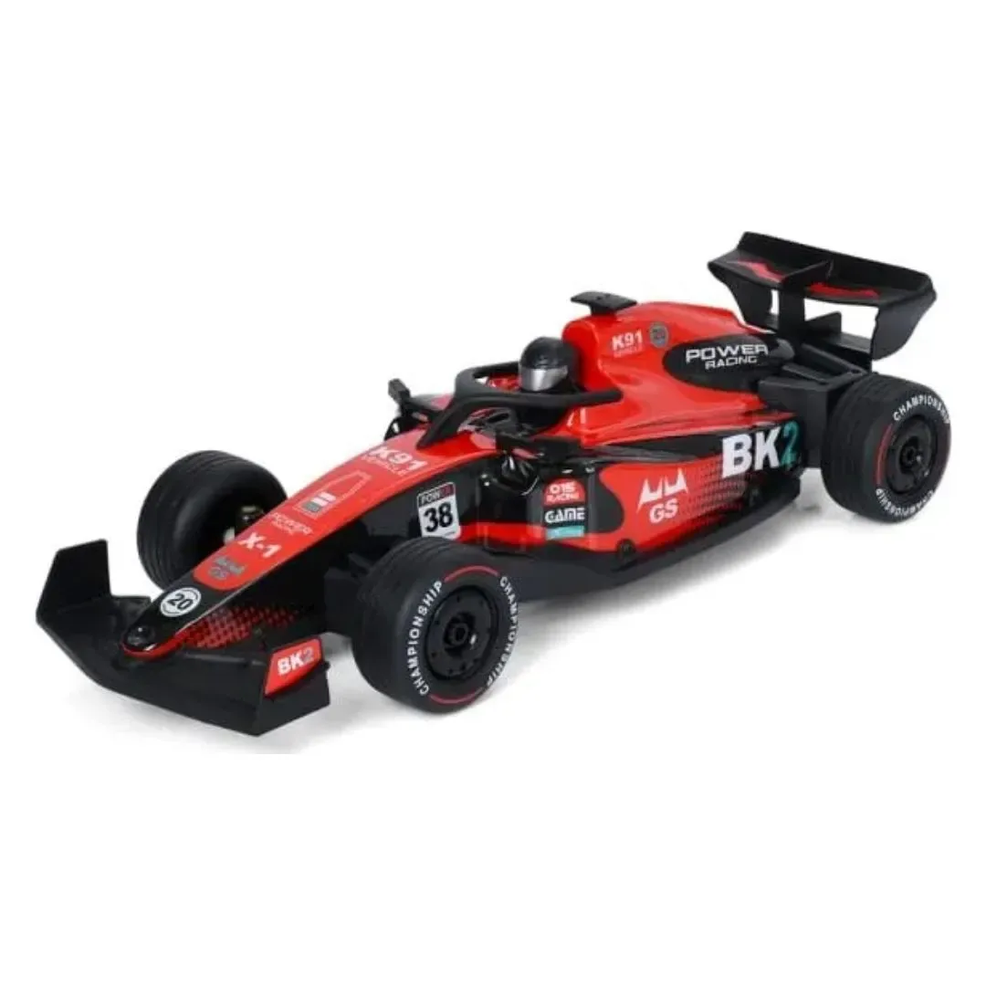 Auto Carreras a Control Remoto Racing Equation 1:8 con Luces y Sonido Surtido2