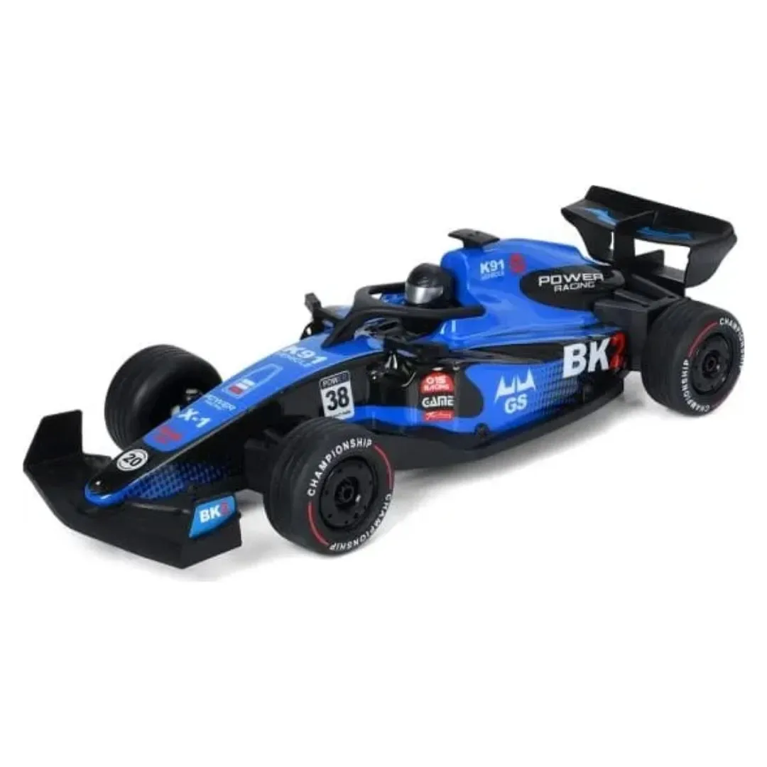 Auto Carreras a Control Remoto Racing Equation 1:8 con Luces y Sonido Surtido3