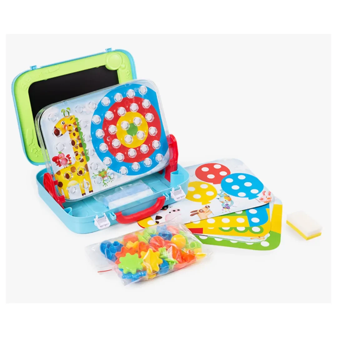 Tablero Creative Mosaico Y Pizarra 2 En 13