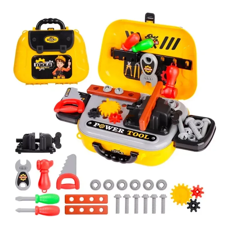 Set de Herramientas de Juguete Maletín Portatil 2 en 13