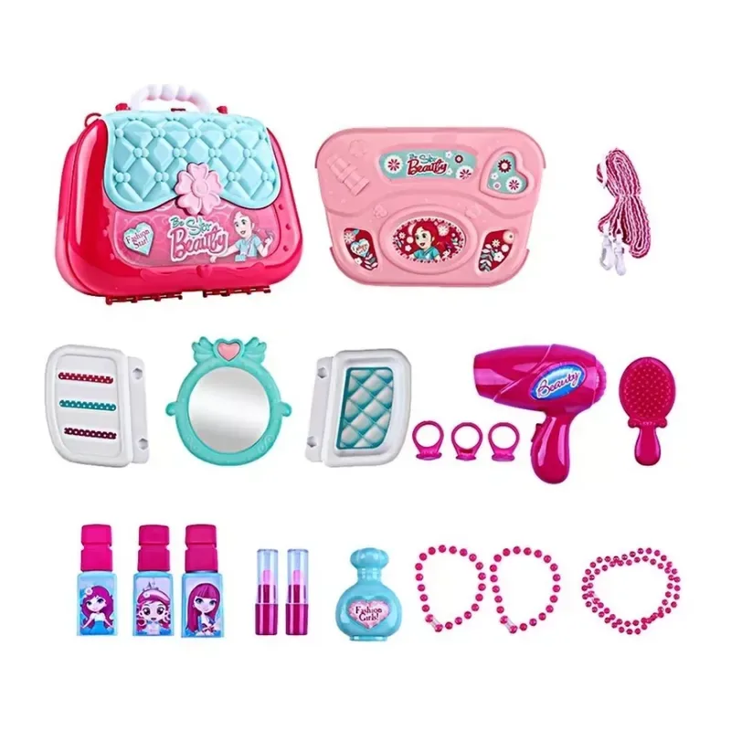 Set De Maquillaje De Juguete Maletin Para Niña Portatil 2 en 12